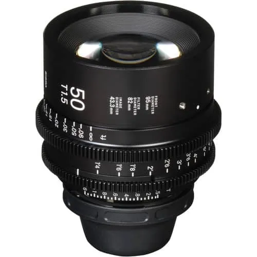 Sigma 50mm T1.5 Cine Lens for Canon EF Mount