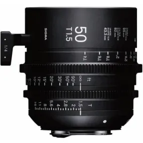 Sigma 50mm T1.5 Cine Lens for Canon EF Mount