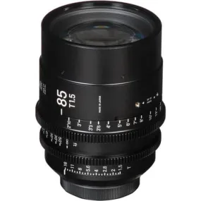 Sigma 85mm T1.5 Fully Luminous Feet Cine Lens for Canon EF Mount