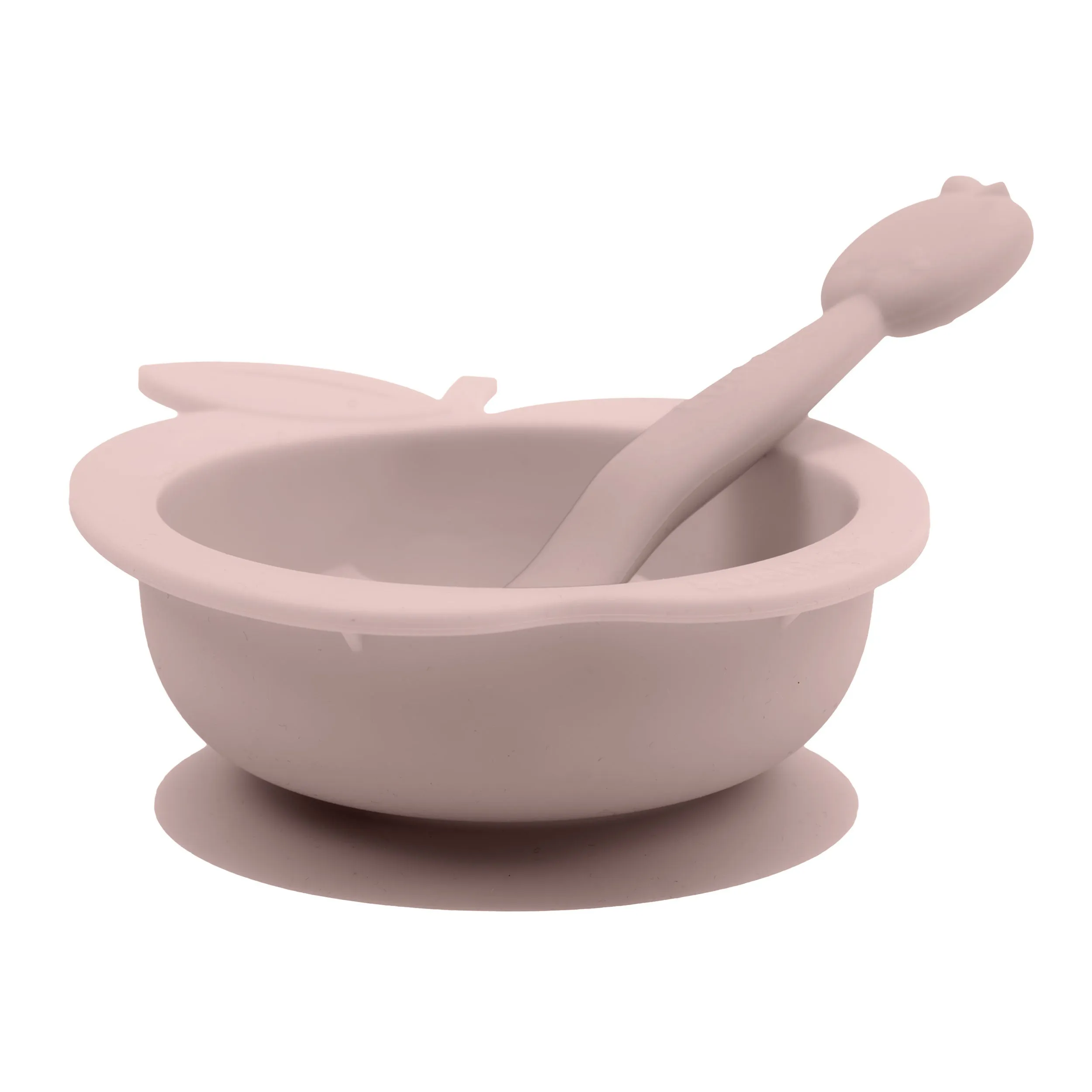 Silibowl & Spoon Set | Apple