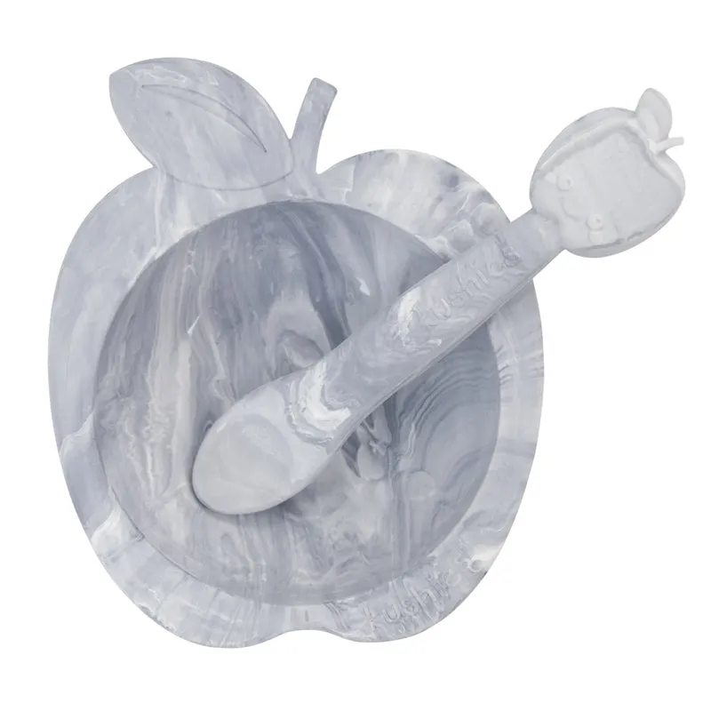 Silibowl & Spoon Set | Apple