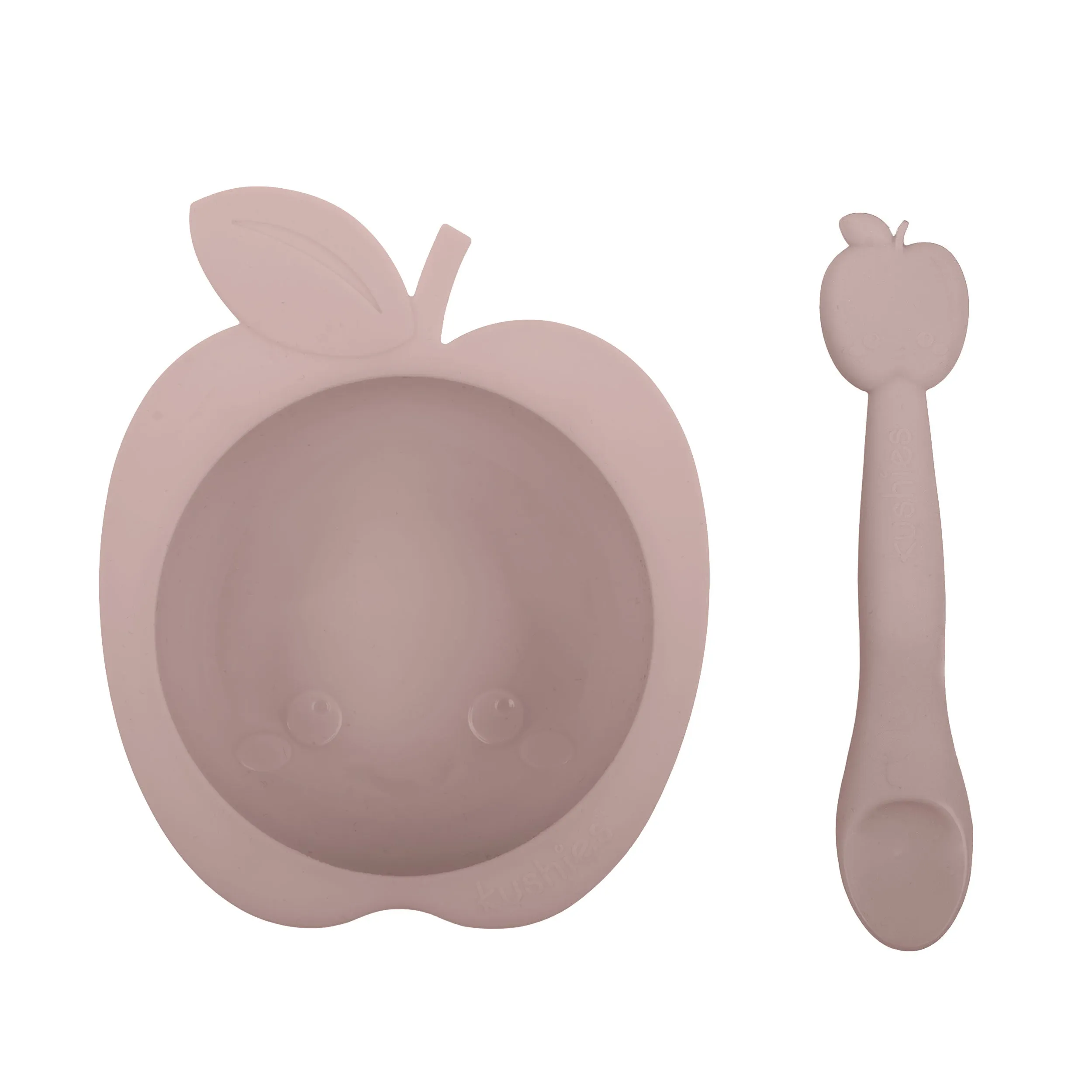 Silibowl & Spoon Set | Apple