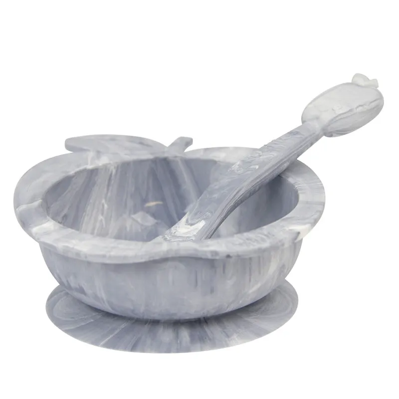 Silibowl & Spoon Set | Apple