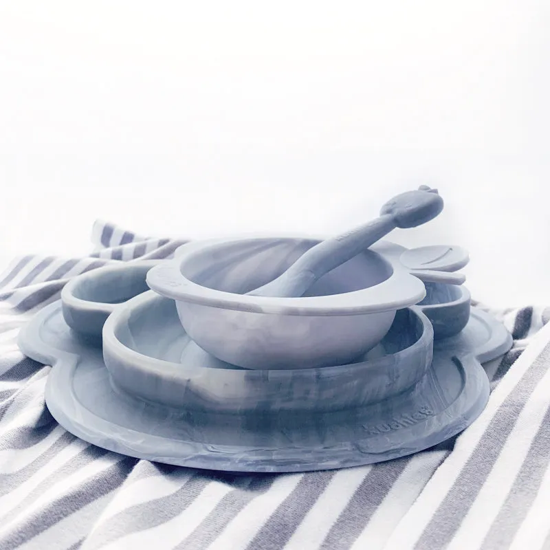 Silibowl & Spoon Set | Apple