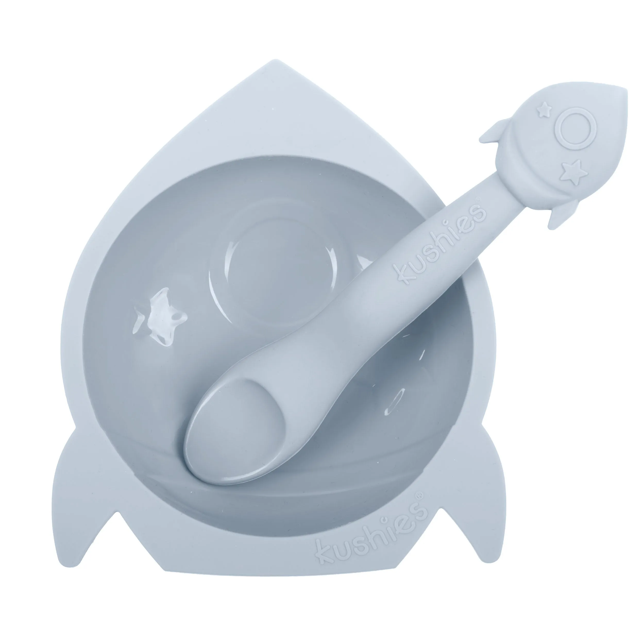 Silibowl & Spoon Set | Rocket