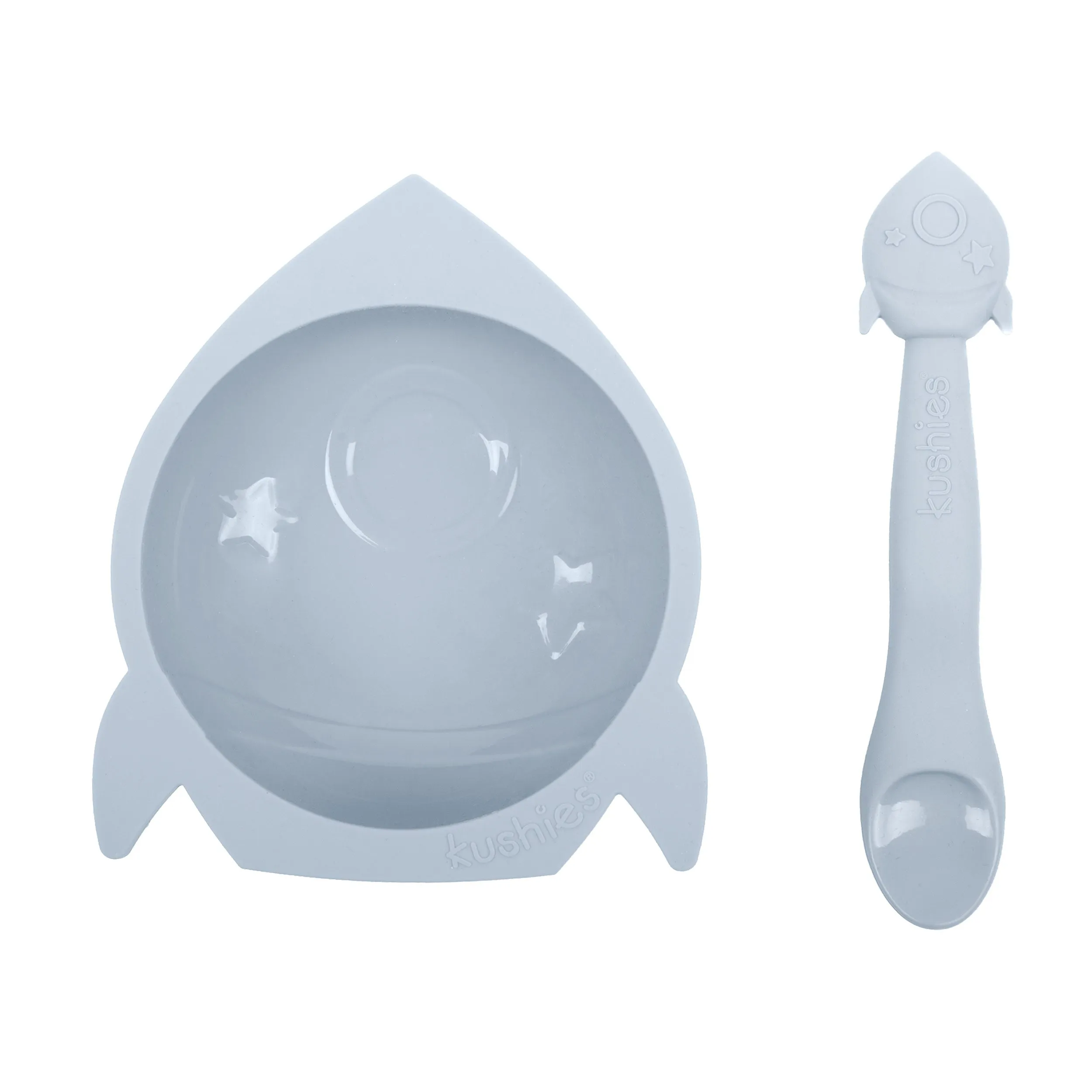 Silibowl & Spoon Set | Rocket