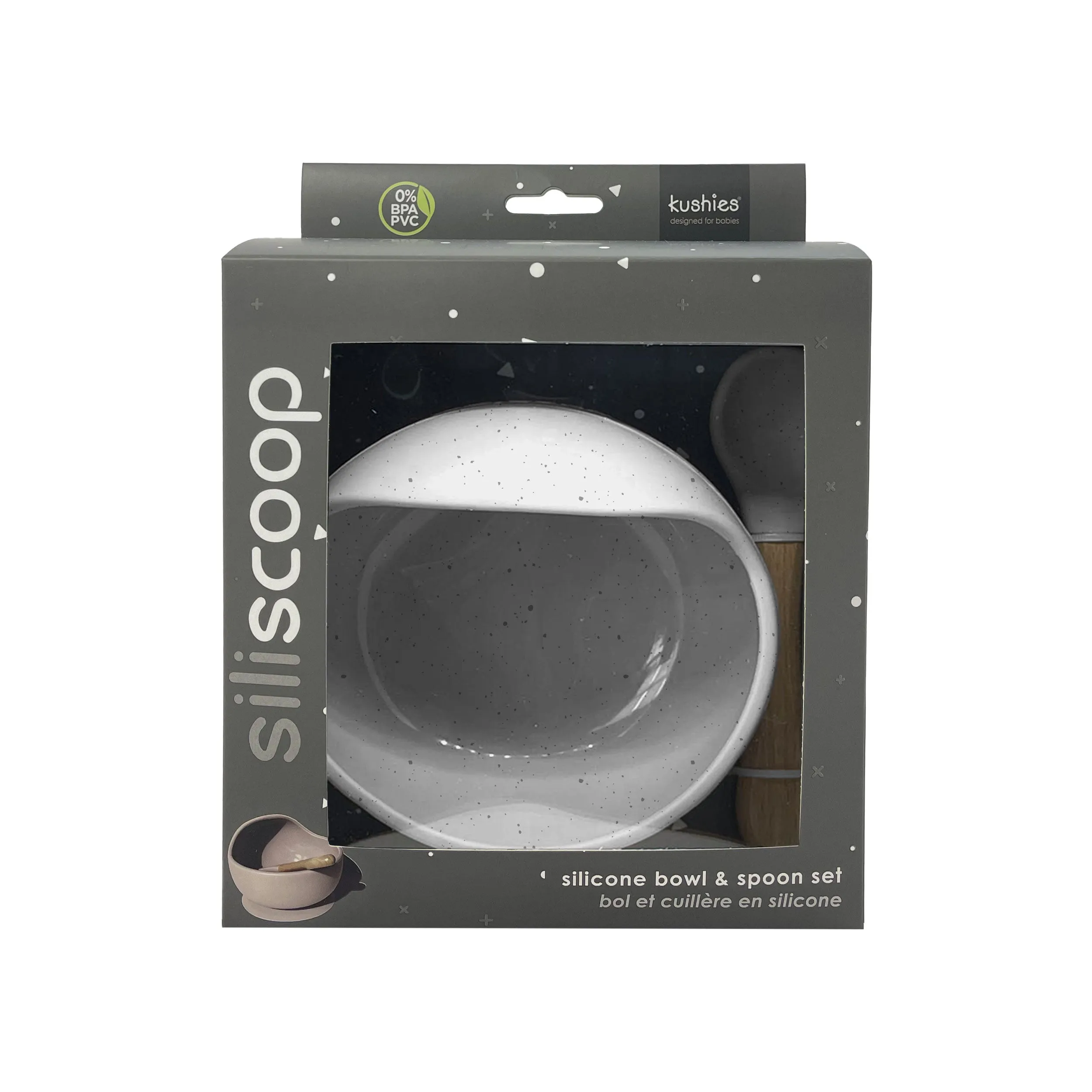 Siliscoop | Silicone Bowl & Spoon Set
