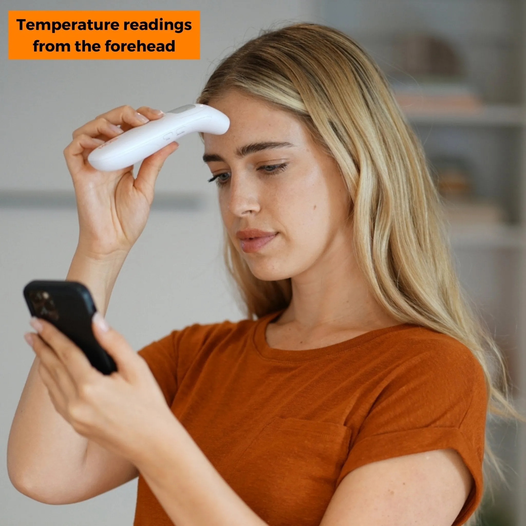 Smart DualScan Ear & Forehead Bluetooth Thermometer