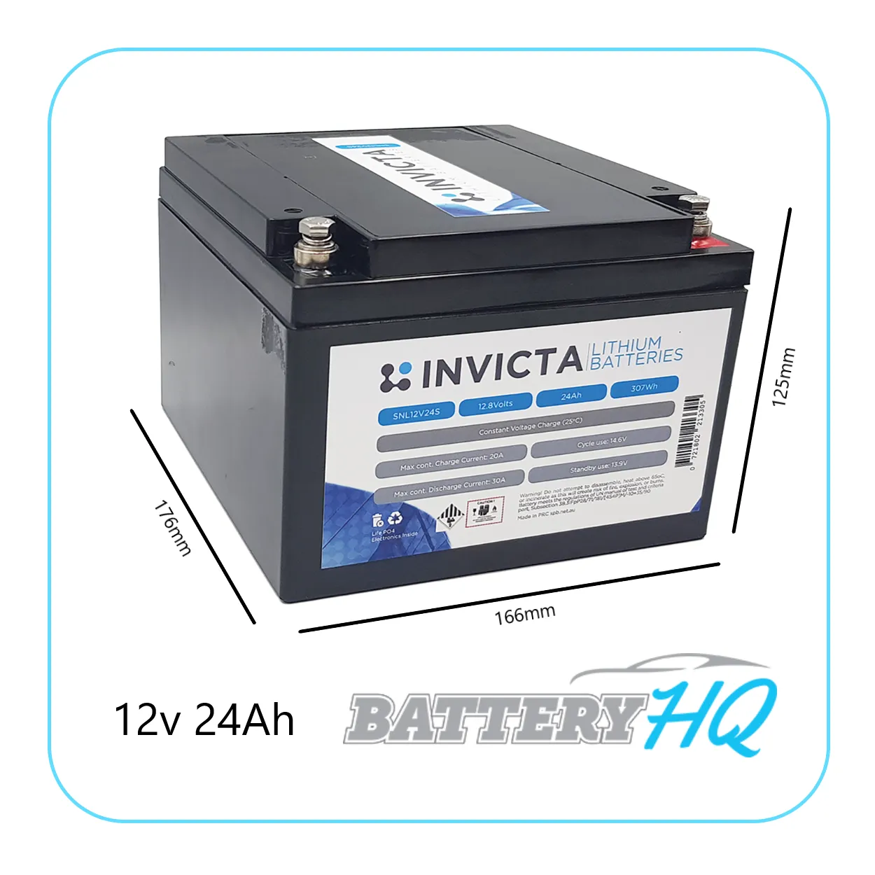 SNL12V24S Invicta Lithium