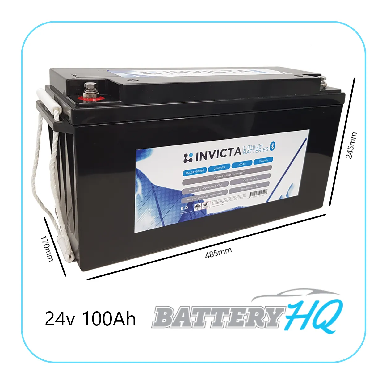 SNL24V100BT Invicta Lithium
