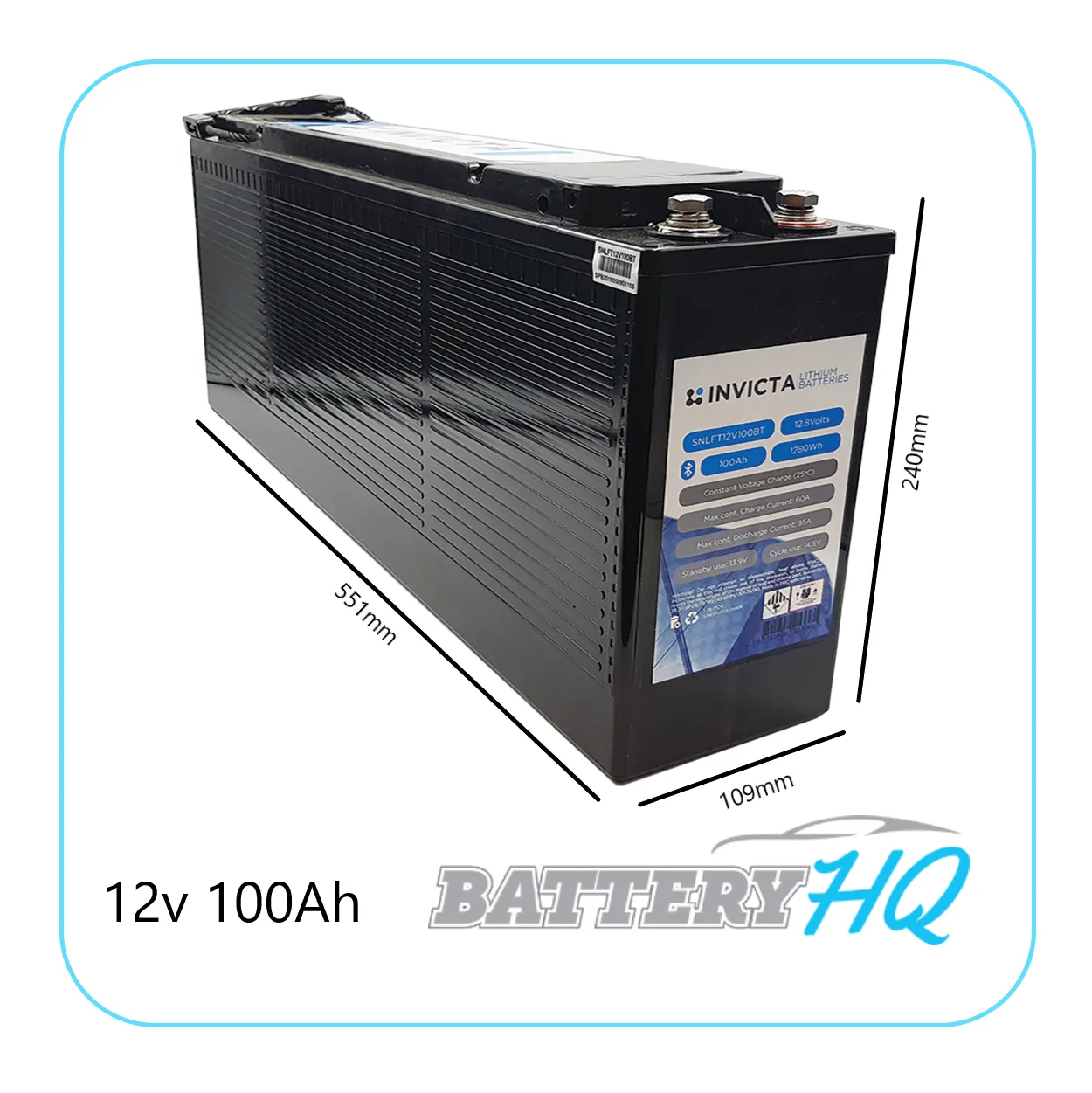 SNLFT12V100BT Invicta Lithium