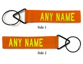 Split Text Tags - Orange Tags