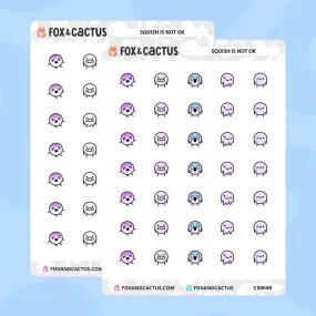 Squish-moji (Stress) Stickers
