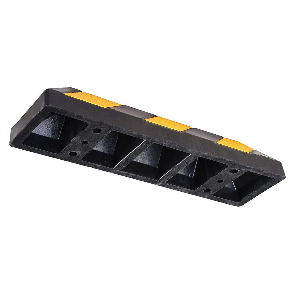 TheLAShop 22" Rubber Curb Parking Block Wheel Stop Garage Car Stopper
