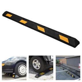 TheLAShop 6' Rubber Curb Parking Block Wheel Stop Garage Car Stopper