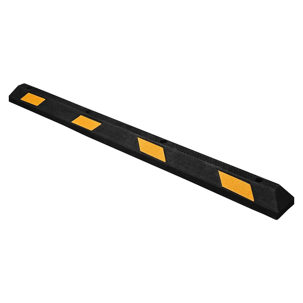 TheLAShop 6' Rubber Curb Parking Block Wheel Stop Garage Car Stopper