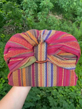 Tierra red Ring Sling by Girasol