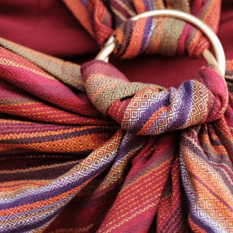 Tierra red Ring Sling by Girasol
