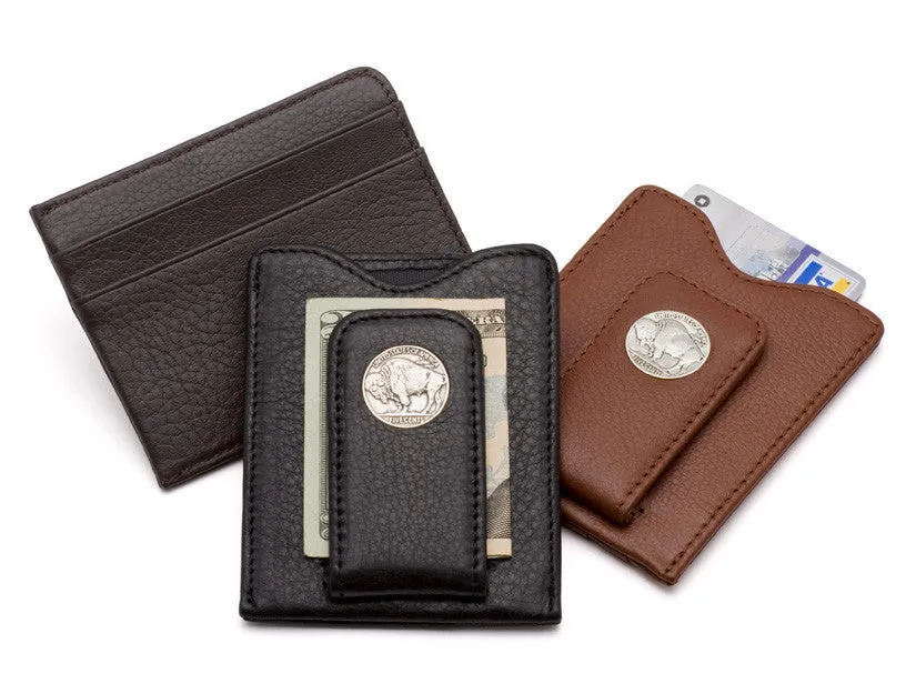 Tokens & Icons Buffalo Nickel Money Clip Wallet