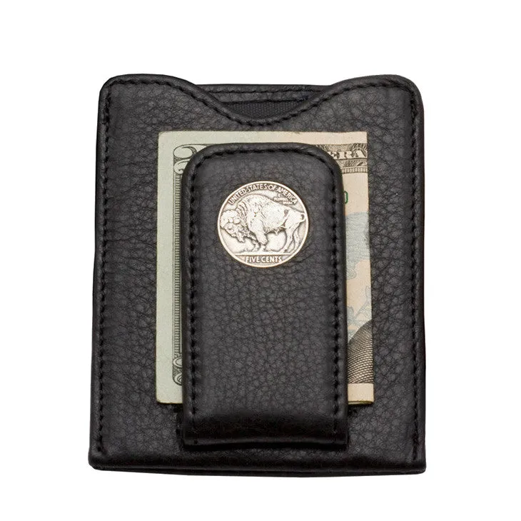 Tokens & Icons Buffalo Nickel Money Clip Wallet