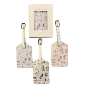 Tyler Toile Luggage Tag