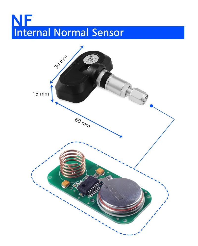 U912-TJ For Honda Car Wireless TPMS Tire Pressure Monitoring