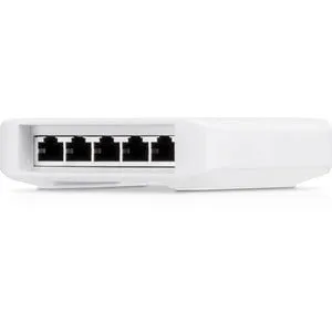 Ubiquiti 5-Port Layer 2 Gigabit Switch With PoE Support - 5 Ports - 2 Layer Supported - Twisted Pair - Desktop, Wall Mountable, Pole Mount