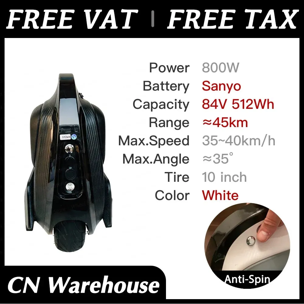 VAT Exemption Begode Mten3 Electric Unicycle 800W 84V 512Wh Gotway Mten 3 Monowheel GW Smart Wheel