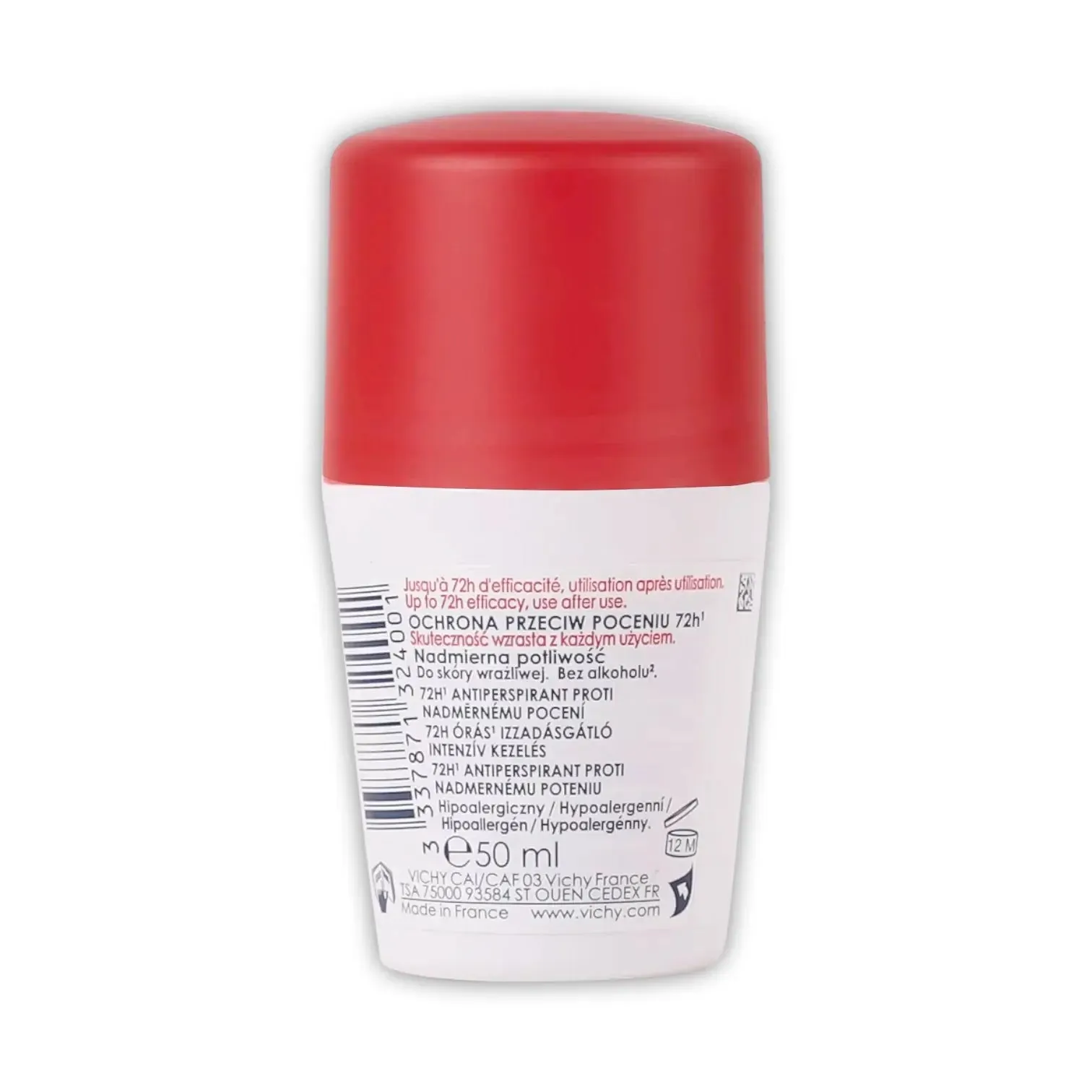 Vichy Stress Resist 72h Anti-Perspirant Deodorant Roll-On 50ml