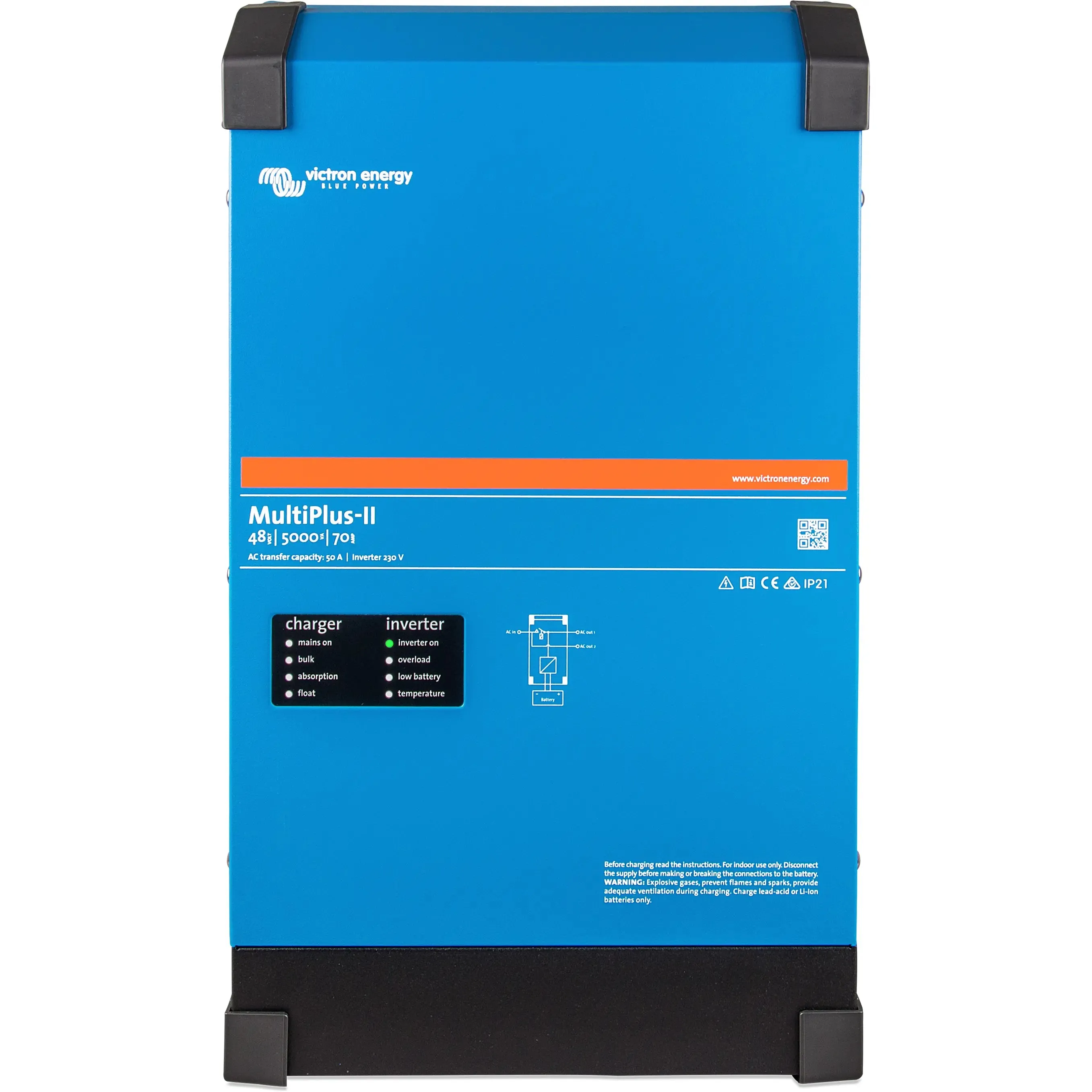 Victron MultiPlus-II 5000VA 48V 230VAC GX Inverter/Charger [EU Model]
