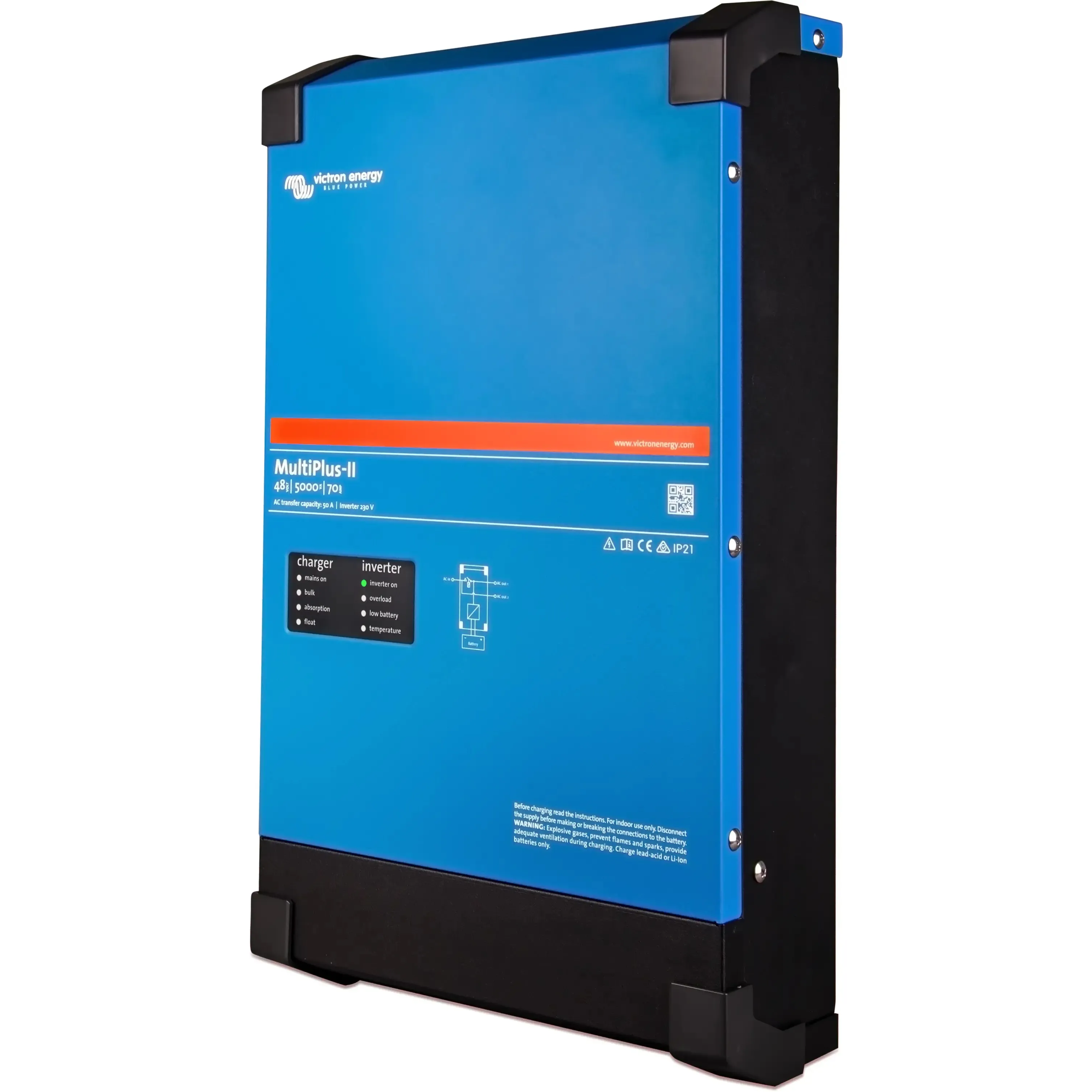 Victron MultiPlus-II 5000VA 48V 230VAC GX Inverter/Charger [EU Model]