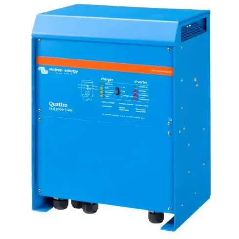 Victron Quattro 5000VA 24V 230VAC Inverter/Charger with VE.Bus [EU Model]