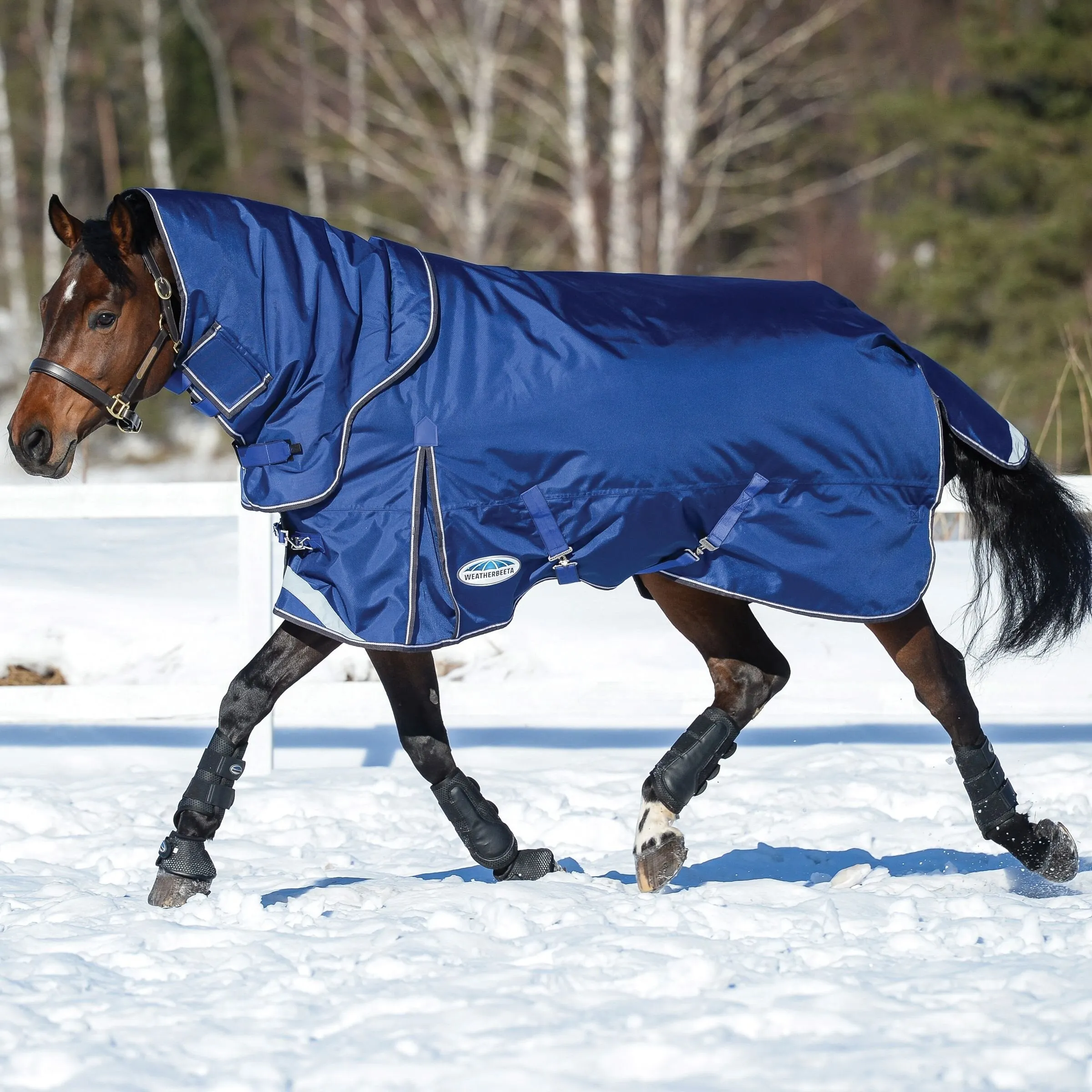 Weatherbeeta ComfiTec Ultra Tough Detach-a-neck Medium 6'6