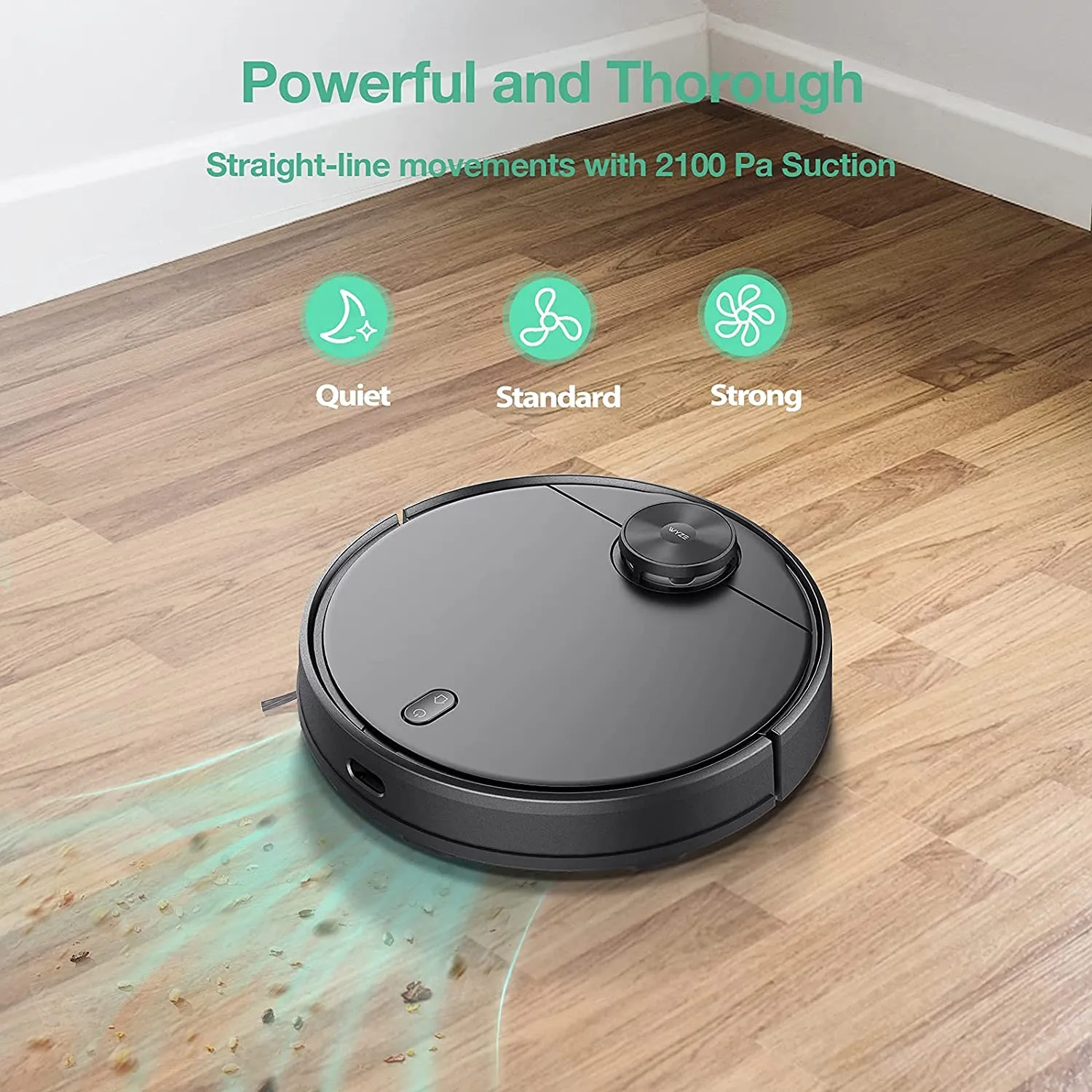 Wyze Robot Vacuum with LIDAR Mapping Technology (Refurbished)