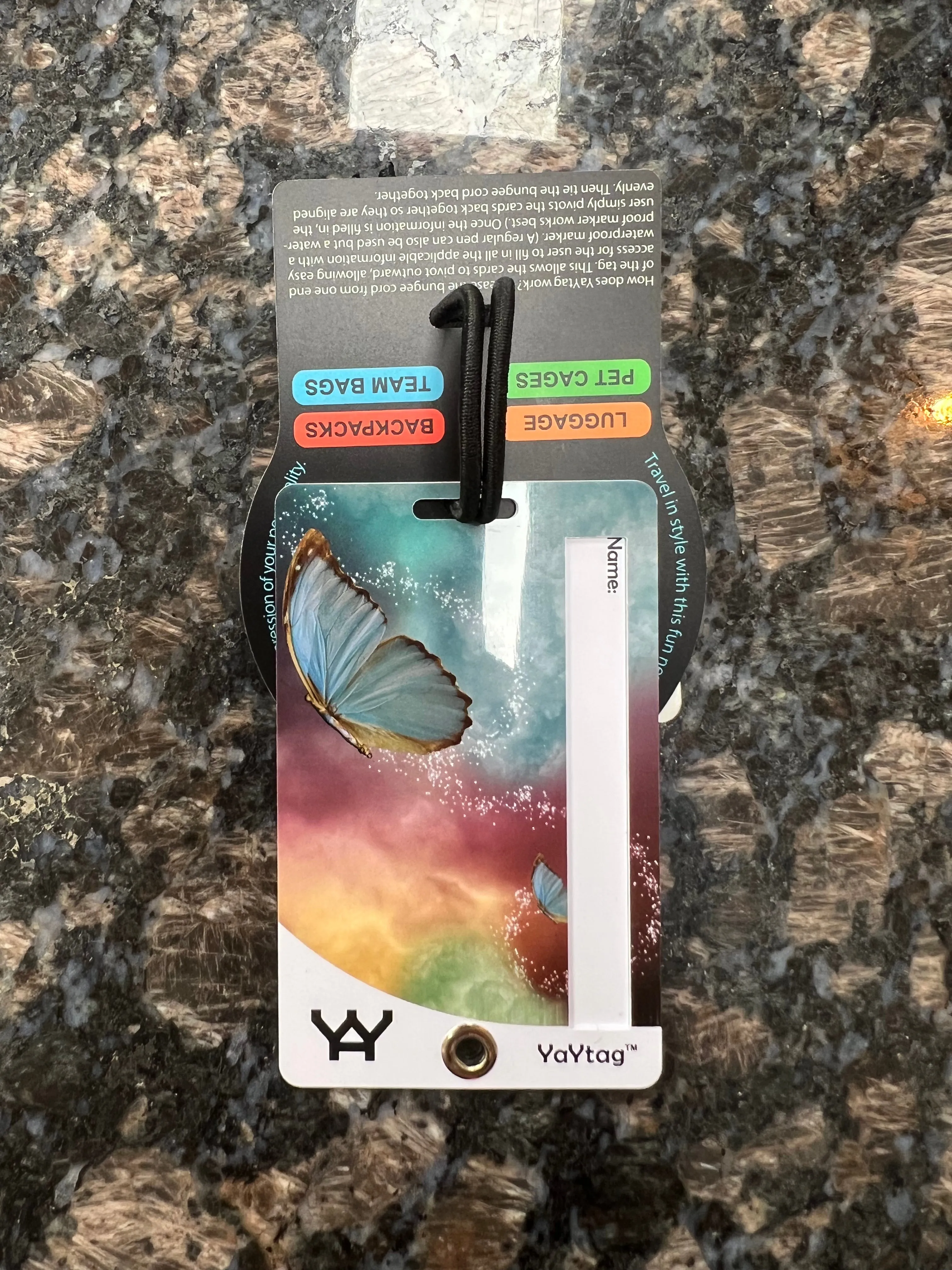 YAY Luggage Tags - $3