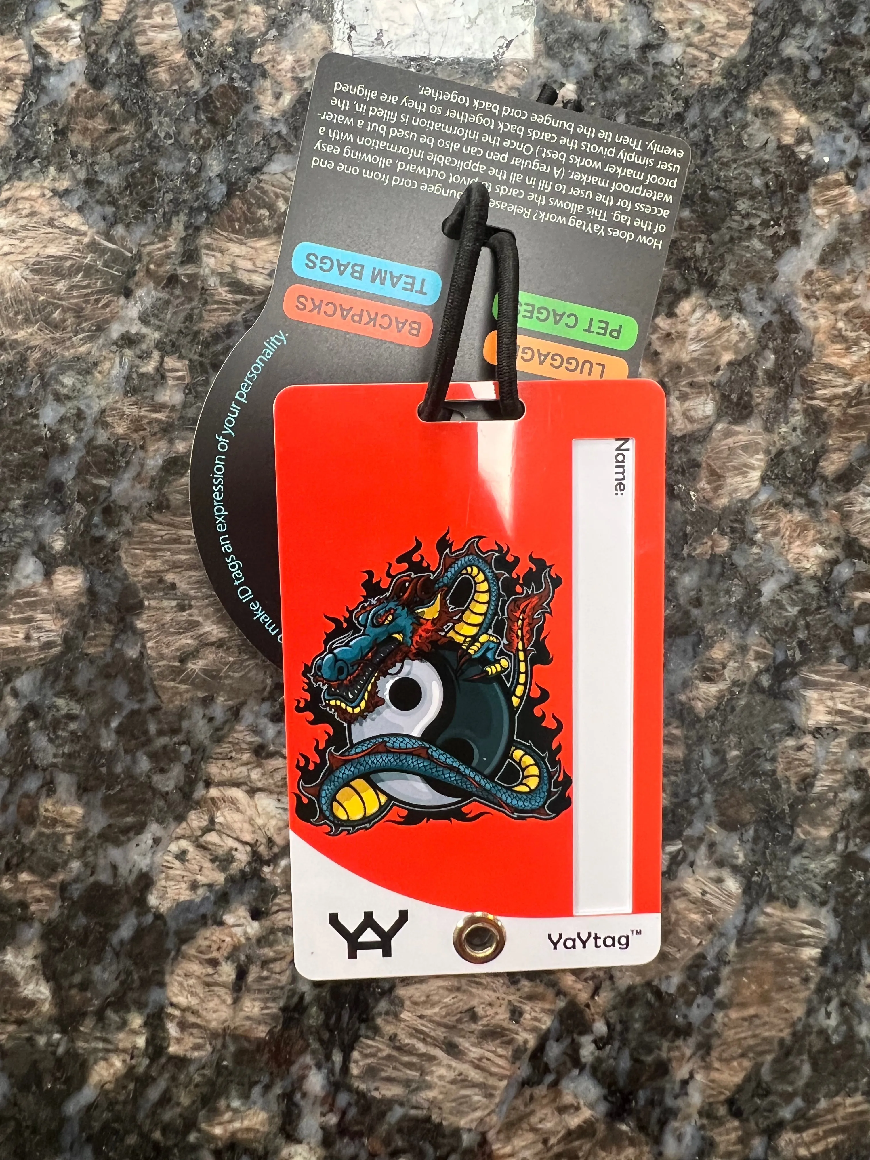 YAY Luggage Tags - $3