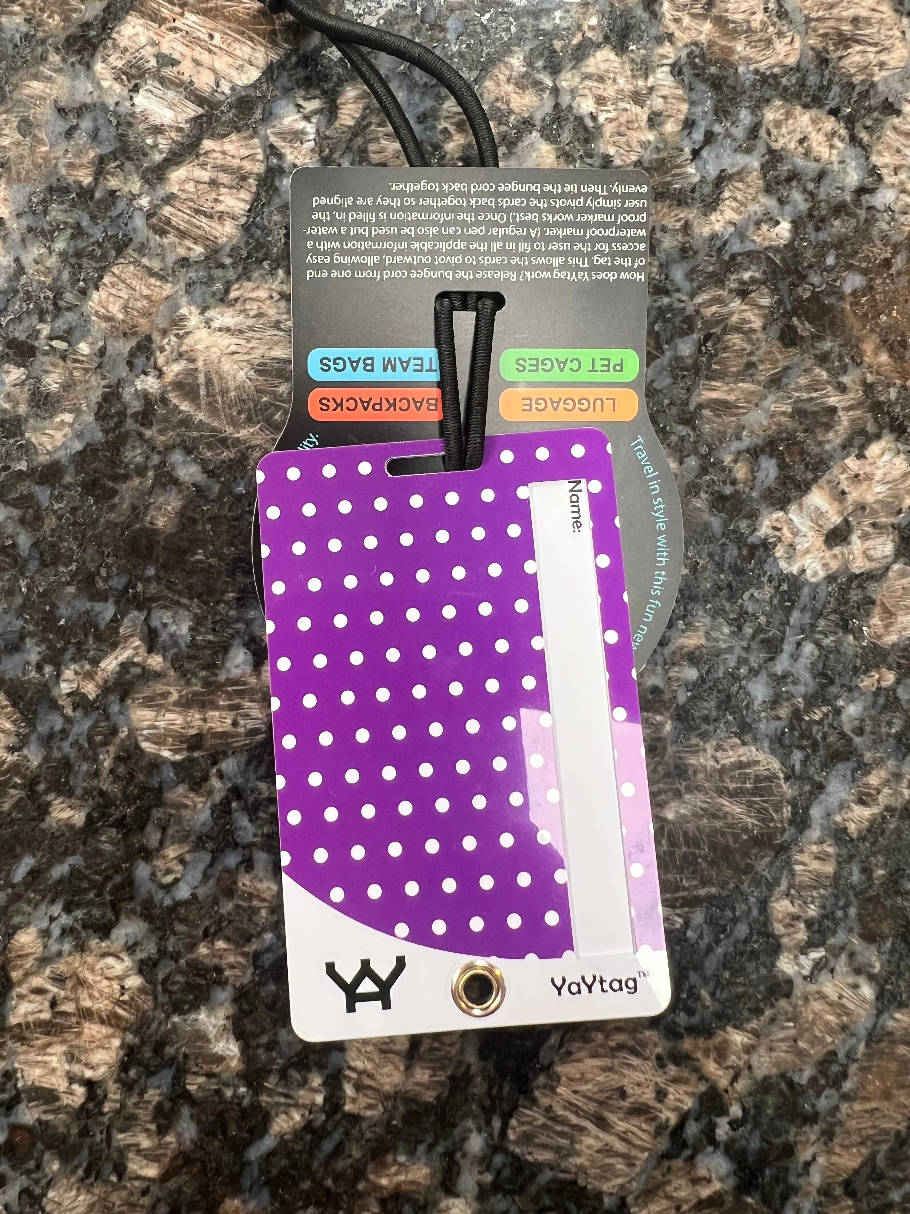 YAY Luggage Tags - $3